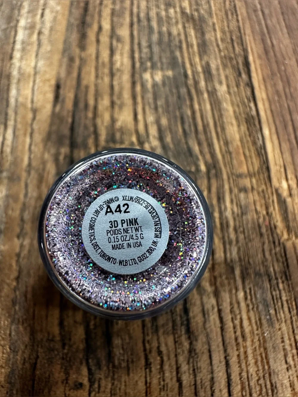 MAC Cosmetics Loose Glitter Eyeshadow - Iridescent Purple Silver